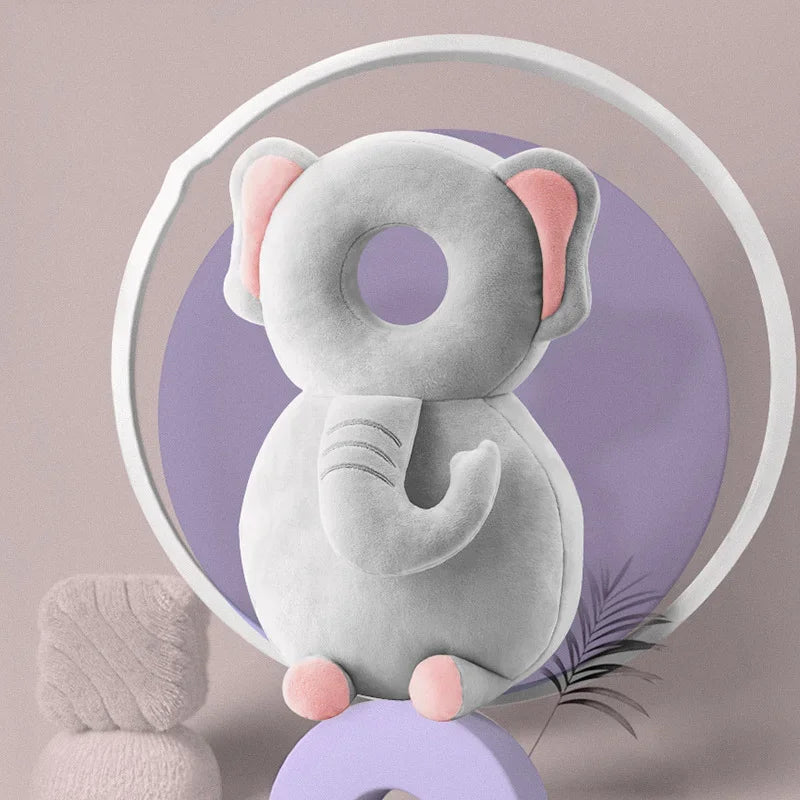 Cartoon Toddler Cushion Plush Style Pillow - Plush Elephant